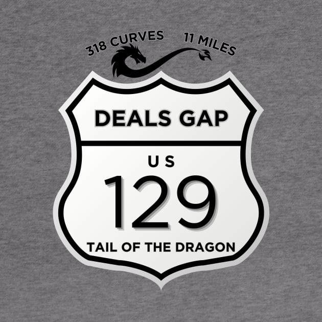 Tail of the Dragon - Deal's Gap US 129 by sjames90